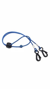 Adjustable Lanyard with Extender Strap Holder Elastic Band Cord for Mask (Blue) - Picture 1 of 2