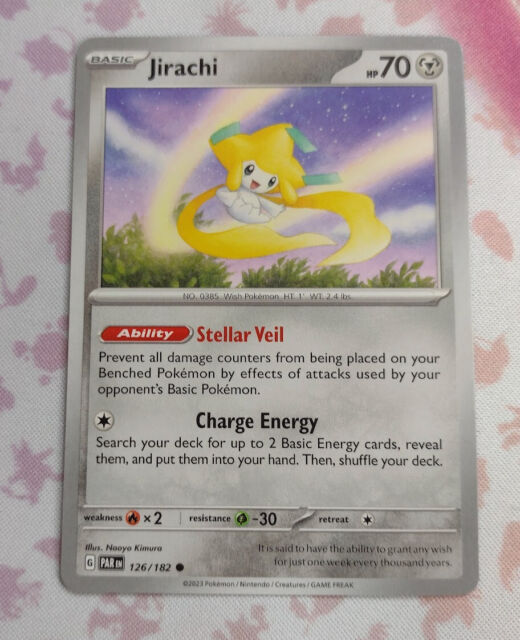 Cartão Jirachi/Raikou  Vivid Voltage Spanish EG 9 em segunda mão