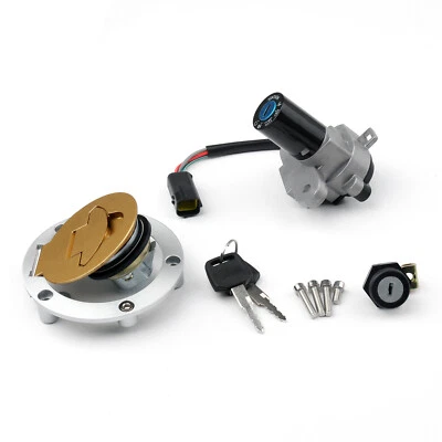 Ignition Switch Lock Fuel Gas Cap Key Set For Ducati 848 1098 1198 Monster1200 Y - Image 1 of 4