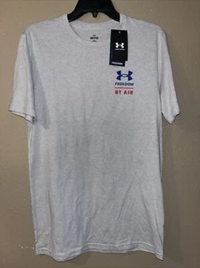 Under Armour Mens UA Freedom By Air T-shirt Graphic Short Sleeve - Picture 1 of 3