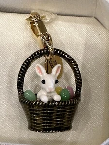 NUEVO CON ETIQUETAS RARO JUICY COUTURE 2013 EDICIÓN LIMITADA CESTA CONEJITO DE PASCUA YJRU6471 - Imagen 1 de 7