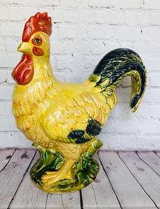 Ballard Designs Ceramic Rooster Decor - Picture 1 of 7