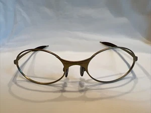 Monturas de gafas Oakley E Wire doradas mate vintage - Imagen 1 de 13