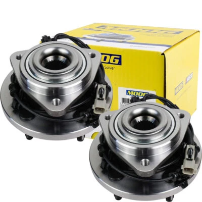Cojinete de bujes de rueda delantera Moog para Jeep Grand Cherokee Commander 2005-2010 2 piezas Foto 1 de 4