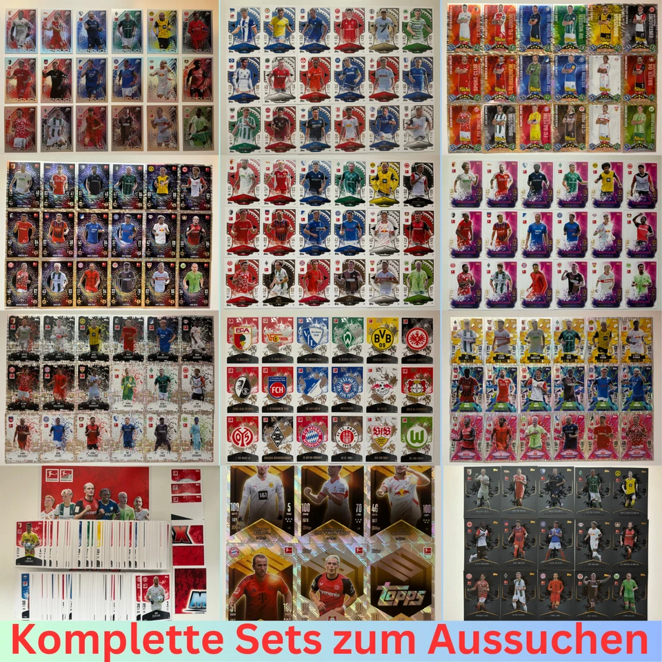 Topps MATCH ATTAX Karten 24/25 Bundesliga 2024/2025 - Komplette Sets aussuchen - Bild 1 von 1