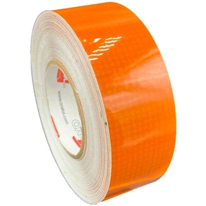 Cinta Reflectante Naranja 2" Oralite V82 Orafol Reflexite Tipo 5 Vispicuity DOT - Imagen 1 de 10