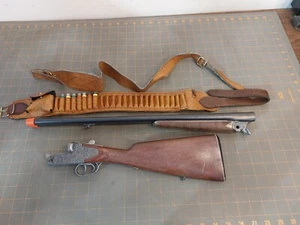 For Parts Edison Giocattoli Italy Monte Carlo Double Barrel Cap Gun Shotgun - Picture 1 of 22