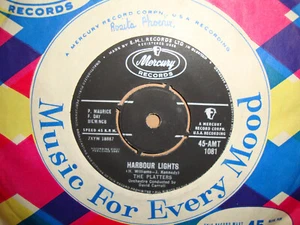 THE PLATTERS, HARBOUR LIGHTS, MERCURY RECORDS 1960 MINT- - Picture 1 of 2