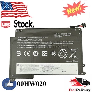 00HW020 00HW021 Battery For Lenovo ThinkPad Yoga 460 Yoga P40 Series SB10F46458 - Picture 1 of 2