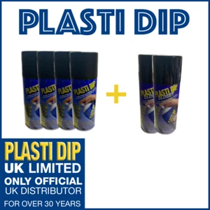 4x Plasti Dip Black MATT, 2x Plasti Dip Black GLOSSY - Aerosol Sprays (6 sprays) - Picture 1 of 1
