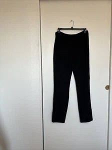 Suzanne Betro Hose Damen Medium Pull On weites Bein hoher Bund Stretch NEU schwarz - Bild 1 von 11