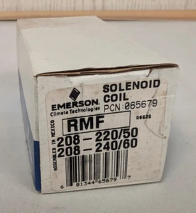 (LOT OF 9) Emerson 065679 RMF Solenoid Valve Coil 208-240V - Brand NEW!! - Picture 1 of 3