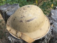 ELMETTO SUDAFRICANO DESERTO 2GM WW2 elmo helmet casque british BELLO desert