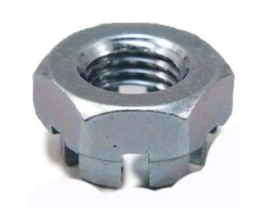 1986-2015 HONDA BALL PIN CASTLE NUT (10MM) NEW GENUINE OEM 90321-SE0-000 - Picture 1 of 4