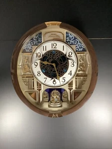 Seiko Melodies In Motion Clock Limited Edition 36 Songs Swarovski Crystals NoBox - Picture 1 of 17