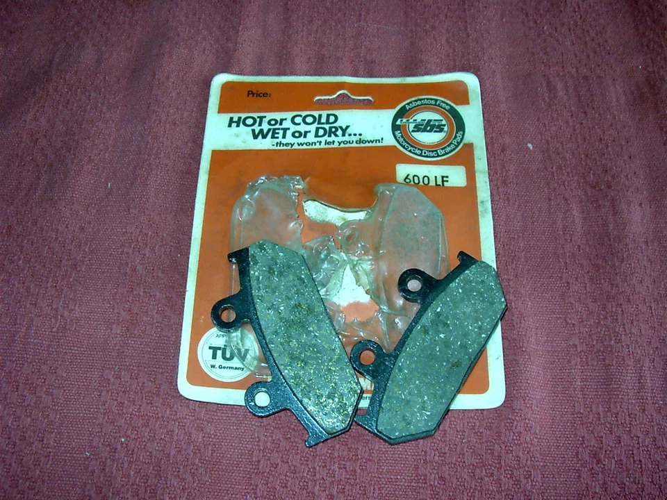 PASTILLAS DE FRENO HONDA CBR600F 87 VFR750F 86 CBR1000F 87 DE LOTE ANTIGUO SBS 600LF Foto 1 de 1