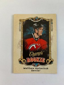 2008-09 Upper Deck Champ's #175 Matthew Halischuk RC - New Jersey Devils
