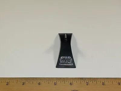 Micro máquinas de acción Star Wars Action Fleet soporte de exhibición solamente - letras plateadas Foto 1 de 2