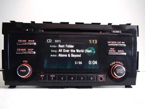 Nissan Altima 2013 2014 2015 CD MP3 XM AUX Bluetooth player TESTED  - Picture 1 of 8