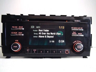 Nissan Altima 2013 2014 2015 CD MP3 XM AUX Bluetooth player TESTED  - Image 1 of 4