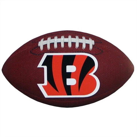 Cincinnati Bengals Football Shaped Magnet Large NFL Team for Refrigerator Locker Cover