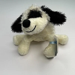 Ganz Webkinz Lil Kinz Black & White Cheeky Dog HS192 Stuffed Animal Toy W/ Code - Picture 1 of 5