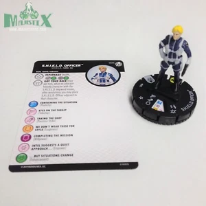 Heroclix Captain America and Avengers set SHIELD Officer #005 Common fig w/card! - Picture 1 of 1