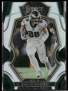 2022 Panini Select Silver Prizm Die Cut Dallas Goedert #181 Philadelphia Eagles - Picture 1 of 2