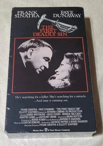 The First Deadly Sin - Frank Sinatra - Faye Dunaway (VHS) NEW - Bild 1 von 2