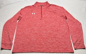 Under Armour Heatgear Protect This House 1/4 Cremallera Manga Larga Hombres Grande Calce Suelto - Imagen 1 de 8