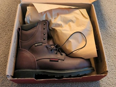 Botas Redwing 2414 Goretex Puntera de Acero Marrón Para Hombre 10D NUEVAS Foto 1 de 4