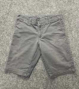 Pantalones cortos Distressed Carhartt WIP Work In Progress SID para hombre talla 31 gris entrepierna 11” - Imagen 1 de 11