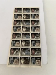 Timbre USPS chats 22 centimes 1987 - Photo 1/4