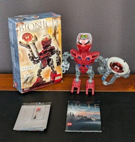 Lego Bionicle Matoran Nuhrii (8607) with box and Instructions Complete