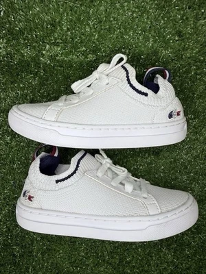 Lacoste - Infantes La Piquée Textil Tricolor Tenis Niños Talla 9 5 EE. UU. Foto 1 de 4