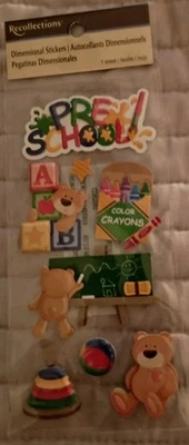 Recollections Preschool Scrapbook Stickers  - Image 1 of 2