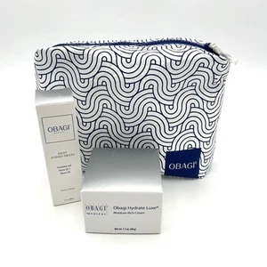 Obagi Hydrate Luxe feuchtigkeitsreiche Creme 1,7 Unzen tägliche Hydro Tropfen Gesichtsserum 1 Unze - Bild 1 von 9