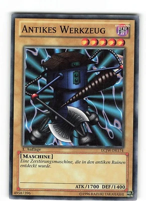 Yugioh ANTIKES WERKZEUG , lcjw-de174 Common deutsch Near Mint 1. Auflage - Bild 1 von 2