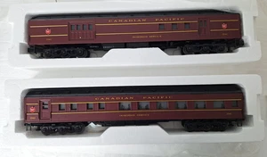 Williams O Gauge #43301 72' Heavyweight Canadian Pacific 2 Car Add-On Set - Picture 1 of 12