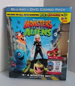 Monsters Vs Aliens (Blu-Ray / DVD) READ DESCRIPTION! - Picture 1 of 5