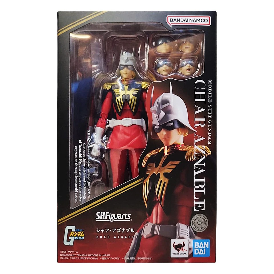 Bandai S.H.Figuarts Char Aznable Mobile Suit Gundam