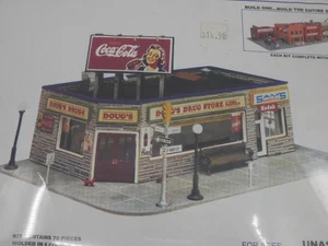 NOS IHC Doug's Drugs Store Building Kit #4-7772 HO-Scale Sealed Coca Cola - Picture 1 of 6