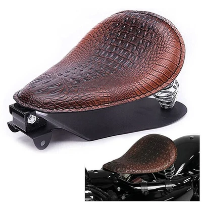 For Harley Sportster Bobber Chopper Motorcycle Spring Solo Seat Saddle Base Foto 1 de 4