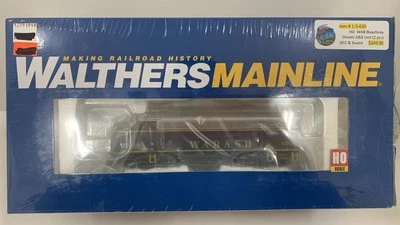 Walthers Mainline HO Scale EMD F7 A&B Wabash 360 & 600 DCC & Sound - Image 1 of 4