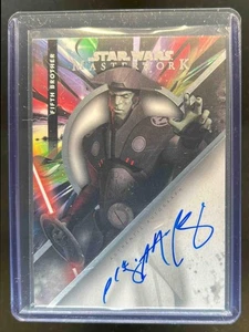 2022 Topps Star Wars Masterwork Philip Anthony-Rodriguez Auto #MWA-PAR - Picture 1 of 2