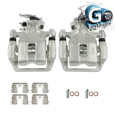 Pinzas de freno traseras 2 piezas con soporte para Honda Accord 2,4 L Acura TSX 2008-2012 Foto 1 de 4