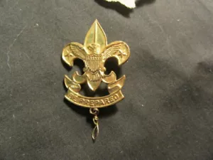 First Class Hat Pin, Safety Pin Back, 1930-40's ST - Picture 1 of 2