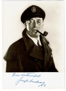 Felix Graf von Luckner (1881-1966) Originales Autogramm von 1965 1. Weltkrieg - Bild 1 von 1