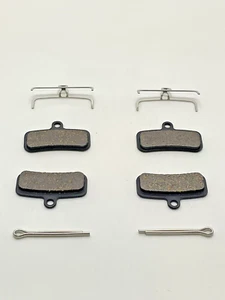 PASTILLAS FRENO DELANTERAS TRASERAS SEMIMETÁLICAS M810 M820 2 PARES DISCO se adapta a Shimano Saint - Imagen 1 de 4