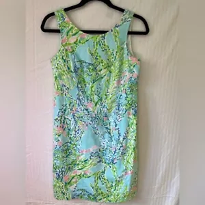 Lilly Pulitzer Donna Cathy Shift Blu Paradiso 0 - Foto 1 di 8